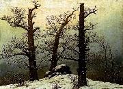 Dolmen in the Snow Caspar David Friedrich